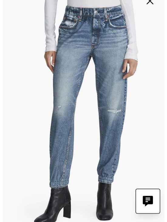 rag & bone Pants - rag & bone Light Blue Sweatpant Jeans